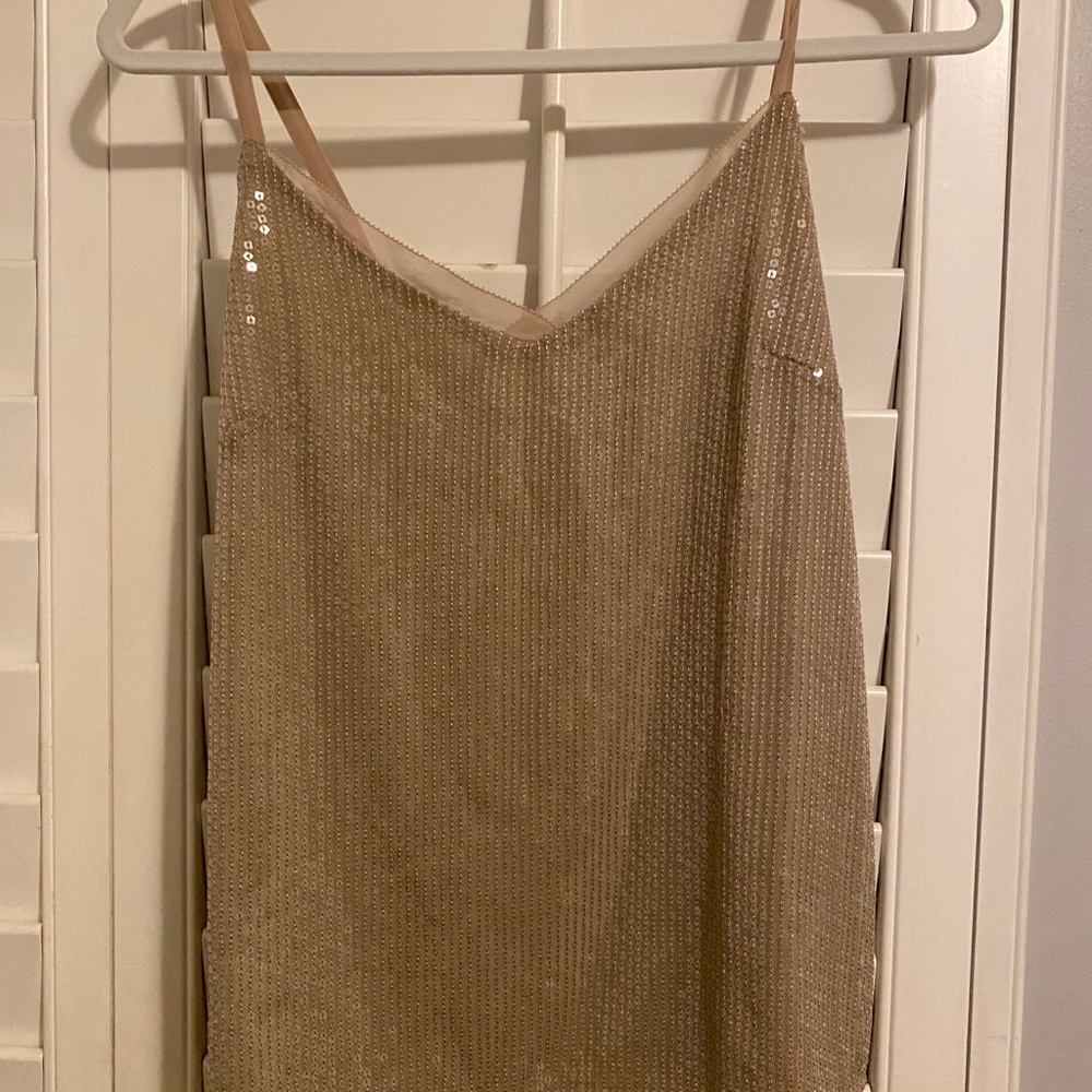 Sequin cami top